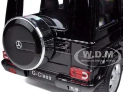 Mercedes G Class Black 1/24 Diecast Car Model Welly 24012