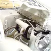 1936 Mercedes 500K Special Roadster White 1/18 Diecast Model Car Maisto 36055