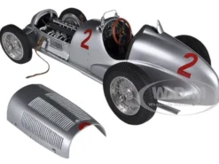 Mercedes W125 #2 Hermann Lang 1937 GP Donington Limited to 1000pc Worldwide 1/18 Diecast Model Car CMC 114