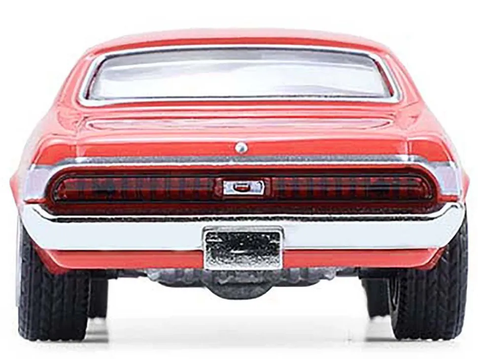 1969 Mercury Cougar Eliminator "Dyno Don" Red with Orange Stripes "GreenLight Muscle" Series 30 1/64 Diecast Model Car by Greenlight
