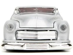 1951 Mercury Silver Metallic and Red with Flame Graphics and Red Interior