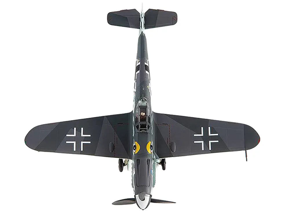 Messerschmitt BF 109G-6 Fighter Aircraft "JG 51, Bulgaria" (1944) German Luftwaffe 1/72 Diecast Model by JC Wings