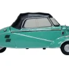 Messerschmitt KR200 Bubble Car Turkish Green with Black Top 1/18 Scale Diecast Model Car by Oxford Diecast