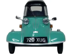 Messerschmitt KR200 Bubble Car Turkish Green with Black Top 1/18 Scale Diecast Model Car by Oxford Diecast