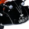 Messerschmitt KR200 Bubble Top Black Red Interior 1/18 Diecast Model Car Oxford Diecast 18MBC007