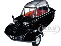 Messerschmitt KR200 Bubble Top Black Red Interior 1/18 Diecast Model Car Oxford Diecast 18MBC007