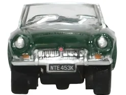 MG MGB Roadster RHD (Right Hand Drive) British Racing Green 1/148 (N) Scale Diecast Model Car by Oxford Diecast