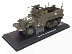 M3 Half-Track AFV with M2HB Machine Gun Olive Drab "United States Army" 1/43 Diecast Model by Militaria Die Cast