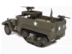 M3 Half-Track AFV with M2HB Machine Gun Olive Drab