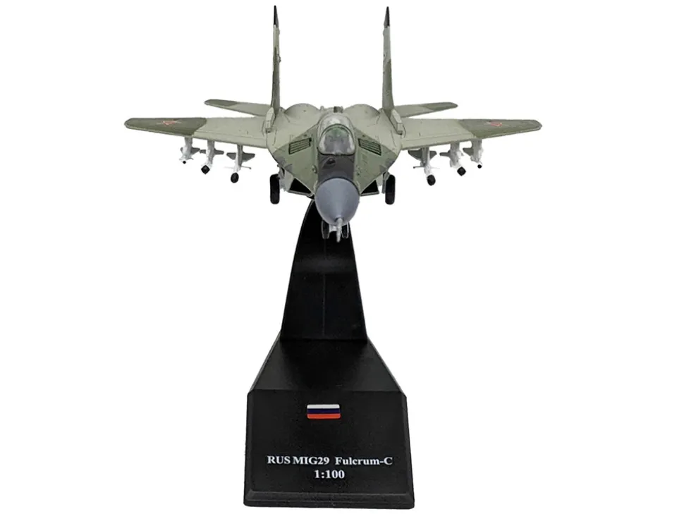 Mikoyan-Gurevich MiG-29 Fighter Aircraft "120th GvIAP, Domna Airfield" (2001) Russian Air Force 1/100 Diecast Model Airplane