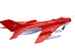 Mikoyan Gurevich MiG 19S Farmer C Fighter Aircraft Yellow 45 VVS Display Team Soviet Air Force Kubinka Air Base 1960 Wing Series 1/72 Diecast Model Panzerkampf 14642PA