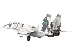 Mikoyan MiG-29UB Fulcrum-B Fighter Aircraft "Vasylkiv Air Base, Ukraine" (2021) Ukrainian Air Force 1/72 Diecast Model by JC Wings