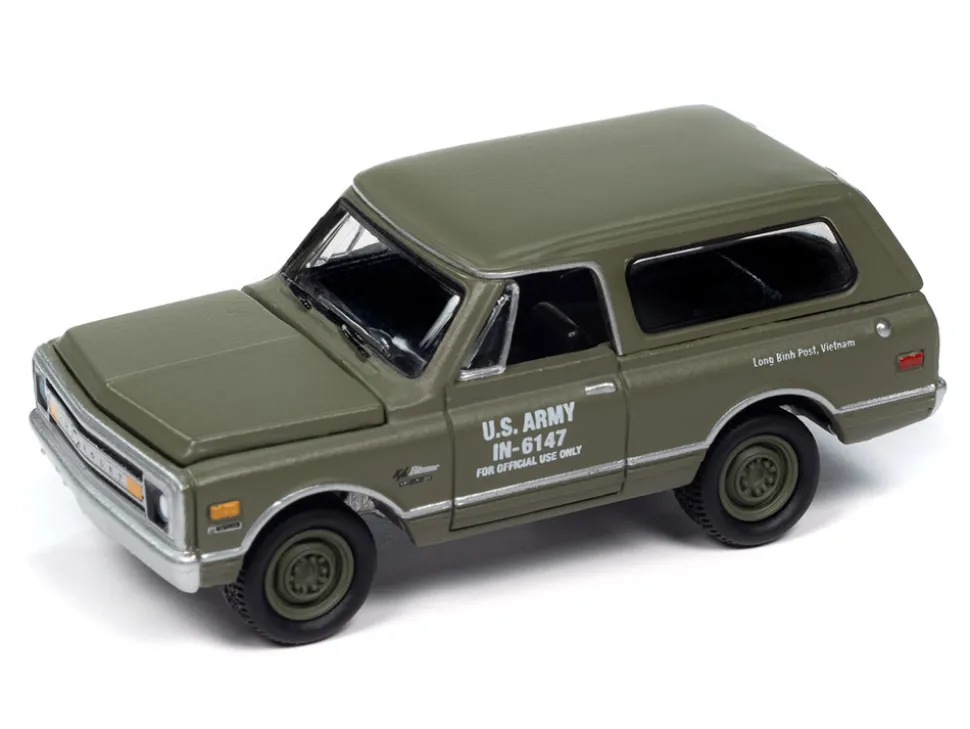 Military Set B of 6 pieces 2024 Release 2 Limited Edition Diecast Models by Johnny Lightning