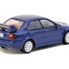 Mitsubishi Lancer Evolution VI RHD (Right Hand Drive) "Tommi Makinen Edition" Blue Metallic "Road64" Series 1/64 Diecast Model by Tarmac Works