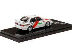 Mitsubishi Lancer RS Evolution III RHD Right Hand Drive Scortia White Groupe A Promotion 1/64 Diecast Model Car Hobby Japan HJ642010DW