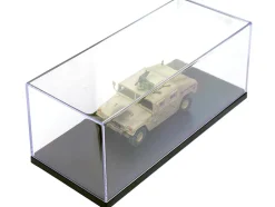 M988 Modern 4×4 Utility Vehicle with Grenade Launcher Desert Sand "Military Police, 4th Traffic Platoon, A company, 92nd MP Battalion 89th MP Brigade Ad Daman Saudi Arabia Gulf War" (1990) "Military Miniature" Series 1/64 Diecast Model by Panzerkampf