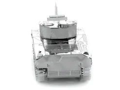 Model Kit American Sherman Tank (Moderate Difficulty) Steel Model by Metal Earth