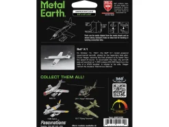 Model Kit Bell X-1 Aircraft "United States Air Force" (Moderate Difficulty) Steel Model by Metal Earth