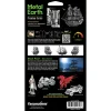 Model Kit Black Pearl Ship Black Version (Moderate Difficulty) Steel Model by Metal Earth