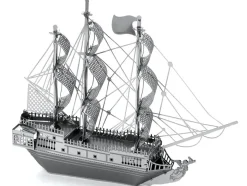 Model Kit Black Pearl Ship (Moderate Difficulty) Steel Model by Metal Earth