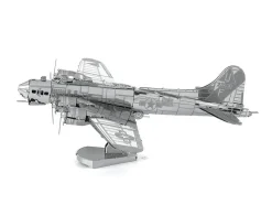 Model Kit Boeing B-17 Flying Fortress Bomber Aircraft (Moderate Difficulty) Steel Model by Metal Earth