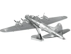 Model Kit Boeing B-17 Flying Fortress Bomber Aircraft (Moderate Difficulty) Steel Model by Metal Earth