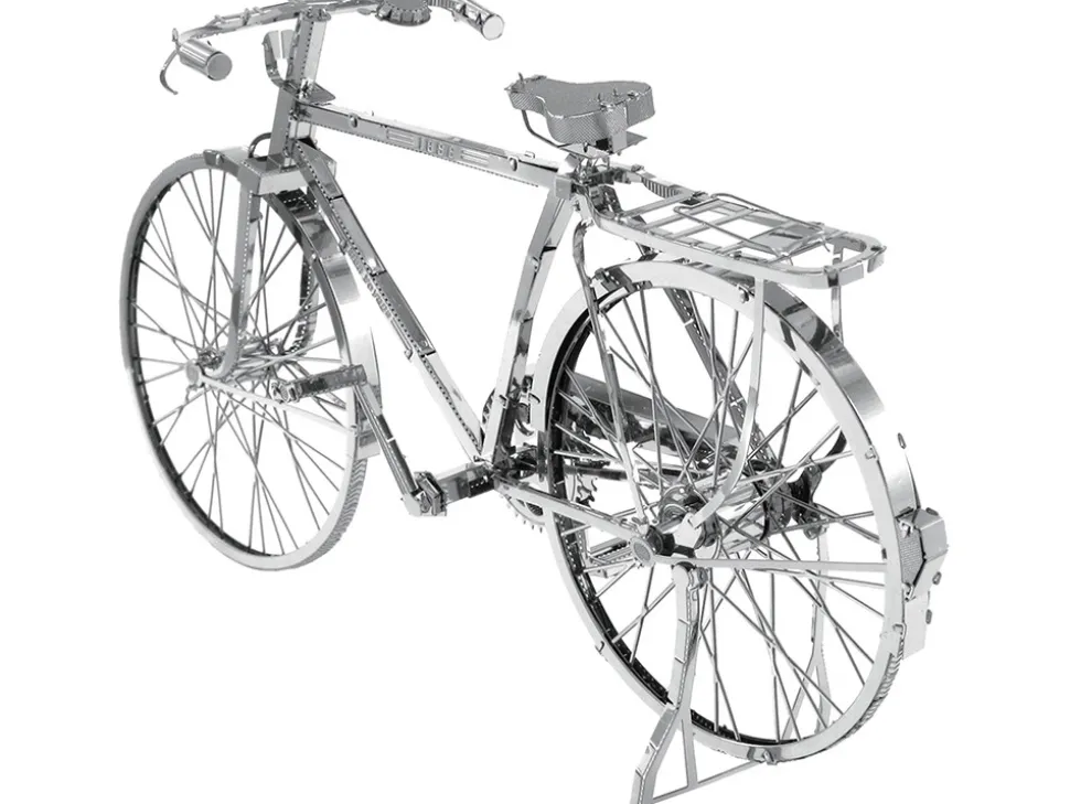 Model Kit Classic Bicycle "Bon Voyage" (Challenging Difficulty) Steel Model by Metal Earth