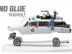 Model Kit Ecto-1 Car White 