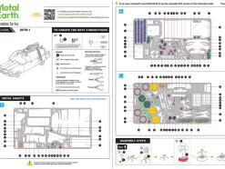 Model Kit Ecto-1 Car White 