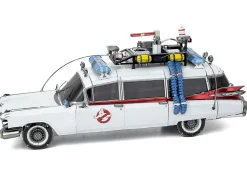Model Kit Ecto-1 Car White 