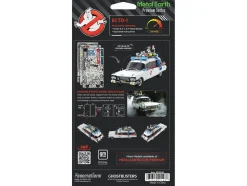 Model Kit Ecto-1 Car White 