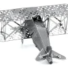 Model Kit Fokker D-VII Fighter Aircraft "Imperial German Army" (Easy Difficulty) Steel Model by Metal Earth