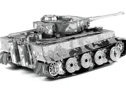 Model Kit German Tiger I Tank (Moderate Difficulty) Steel Model by Metal Earth