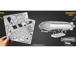 Model Kit Graf Zeppelin Airship (Moderate Difficulty) Steel Model by Metal Earth