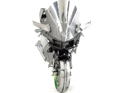 Model Kit Kawasaki Ninja H2R Motorcycle (Expert Difficulty) Steel Model by Metal Earth