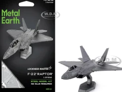 Model Kit Lockheed Martin F-22 Raptor Stealth Aircraft 