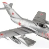 Model Kit Mikoyan-Gurevich MiG-15 Fighter Aircraft "Korean War" Soviet Air Force (Moderate Difficulty) Steel Model by Metal Earth
