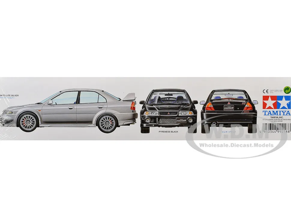 Model Kit Mitsubishi Lancer Evolution VI 1/24 Scale Model by Tamiya