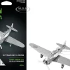 Model Kit Mitsubishi Zero Fighter Aircraft "Imperial Japanese Navy Air Service" (Moderate Difficulty) Steel Model by Metal Earth