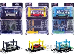 Model Kit 3 piece Car Set Release 82 Limited Edition to 8000 pieces Worldwide 1/64 Diecast Model Cars by M2 Machines
