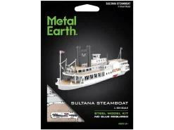 Model Kit Sultana Steamboat (Moderate Difficulty) Steel Model by Metal Earth