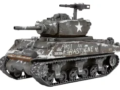Model Kit United States M4 Sherman Tank (Moderate Difficulty) Steel Model by Metal Earth