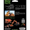 Model Kit Wheel Loader Orange and Black (Challenging Difficulty) Steel Model by Metal Earth