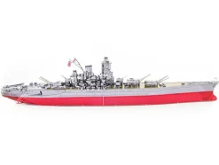 Model Kit Yamato Battleship "Imperial Japanese Navy" (Challenging Difficulty) Steel Model by Metal Earth