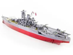 Model Kit Yamato Battleship "Imperial Japanese Navy" (Challenging Difficulty) Steel Model by Metal Earth