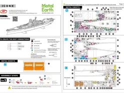 Model Kit Yamato Battleship 