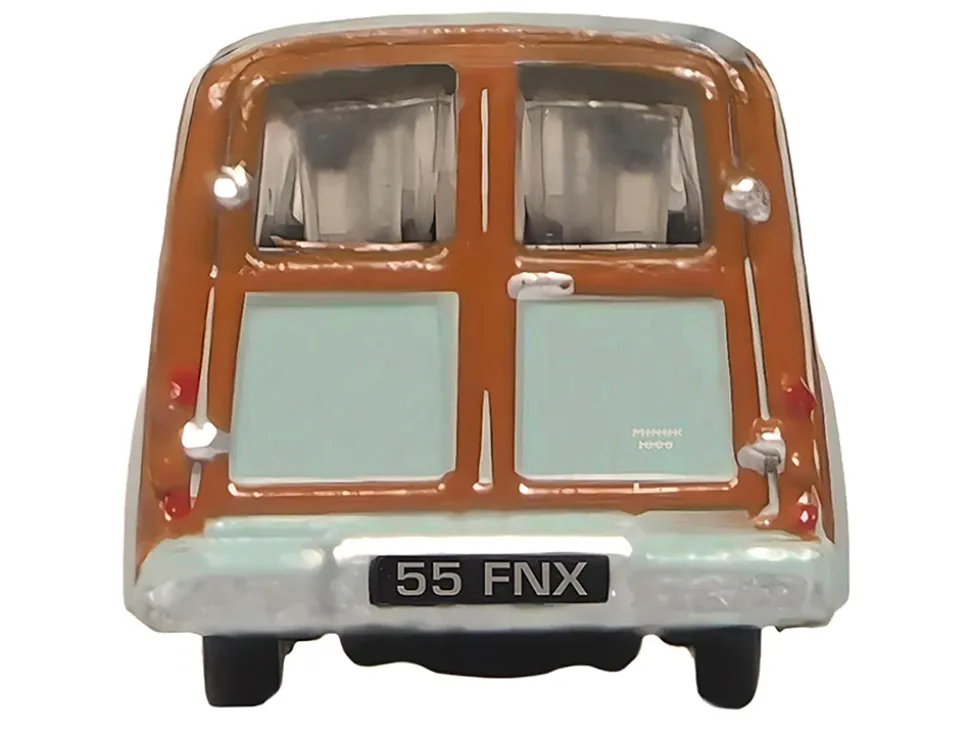 Morris Minor Traveller Smoke Gray 1/148 (N) Scale Diecast Model Car by Oxford Diecast