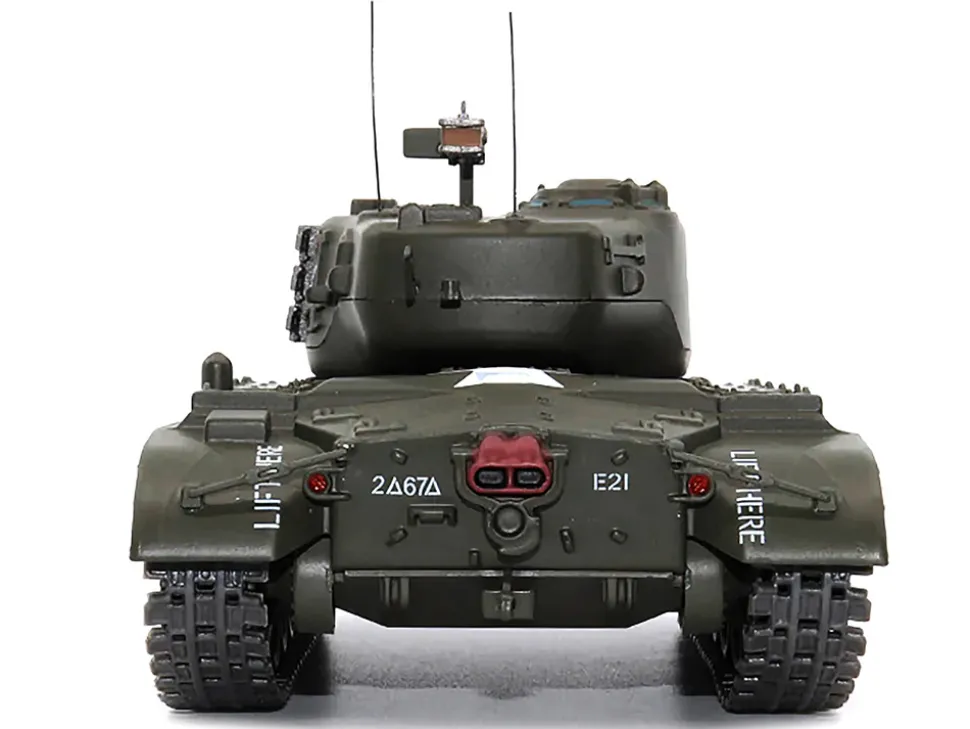M26 T26E3 Tank U.S.A. 2nd Armored Division Germany April 1945 1/43 Diecast Model AFVs WWII 23194-45