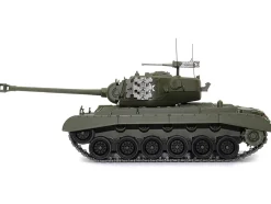 M26 T26E3 Tank U.S.A. 2nd Armored Division Germany April 1945 1/43 Diecast Model AFVs WWII 23194-45