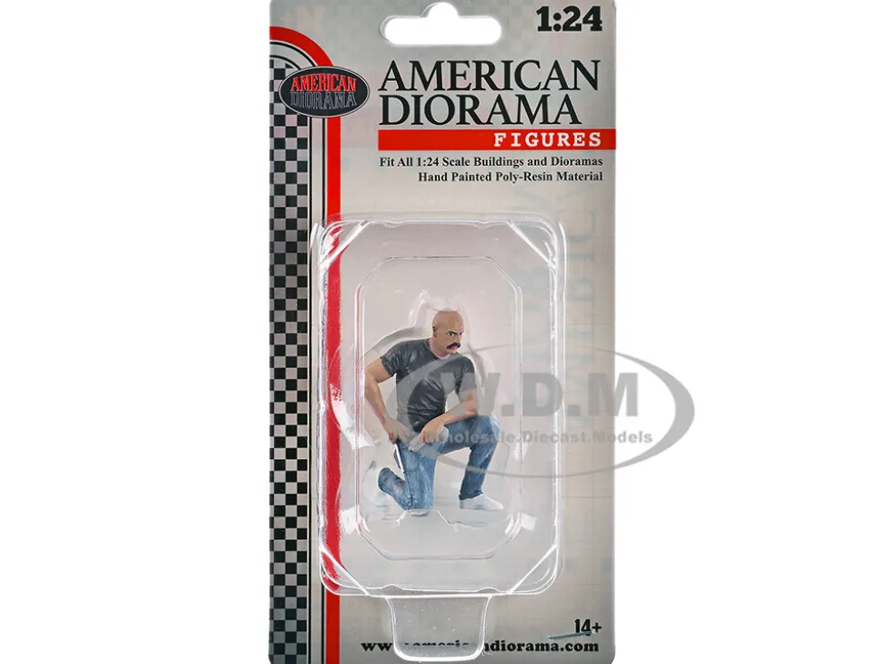 Muscle Mechanics Figure #6 for 1/24 Scale Models by American Diorama